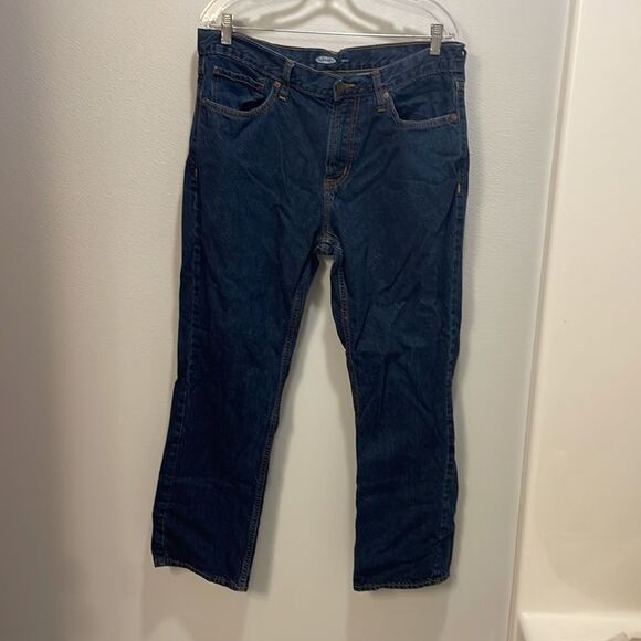 OLD Navy Mens straight blue jeans - Picture 2 of 10